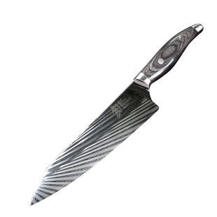 Shun旬刀日本旬刀大马士革厨刀三德刀VG2+VG10双核钢NDC0702