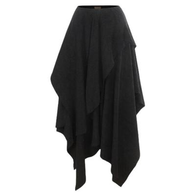 Elywood暗纹错层半裙设计师品牌