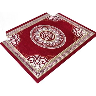 新中式进门地垫入户门红色门垫客厅地毯家用垫子门口脚垫2025新款