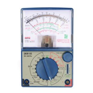 台湾得益DE360TRN/960/961TR指针式万用表高精度游丝万用表机械式