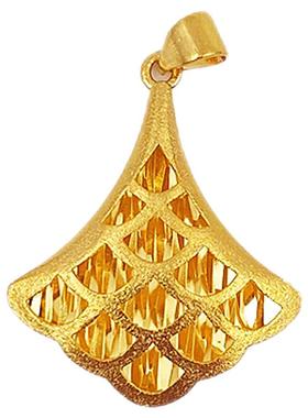 沙金饰品小吊坠项链坠子花吊坠