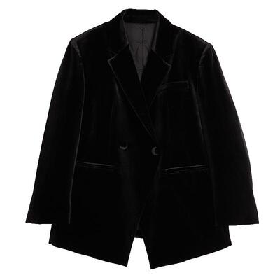 ELLE90白鸭绒黑色羽绒服