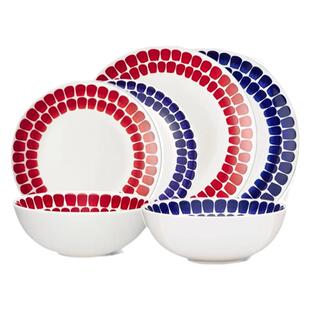 芬兰arabia Tuokio24小时北欧菜盘独特漂亮盘子陶瓷甜品点心盘