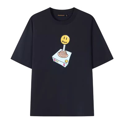 正品drewhouse印花图案短袖T恤