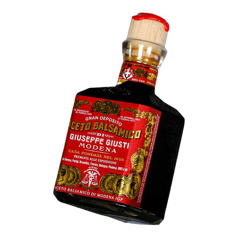 giusti意大利黑醋进口3叶巴萨米克醋igp香醋酿造食醋西餐调味料