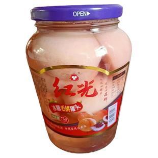 丹东黑沟大毛桃罐头黑沟深山秀毛桃水果罐头桃罐头黑沟毛桃水果捞