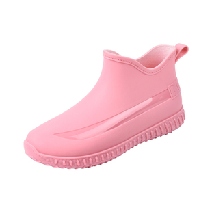雨鞋防滑女款2025新款时尚学生胶鞋夏成人短筒水鞋加绒防水雨靴冬