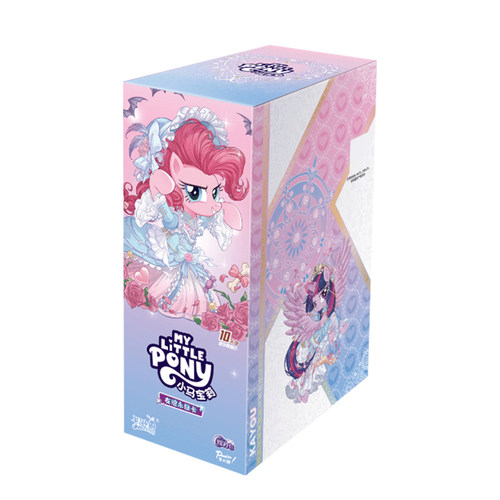 卡游小马宝莉卡片辉月包第十弹一整盒人鱼SC卡灰乐九舞卡包10卡册