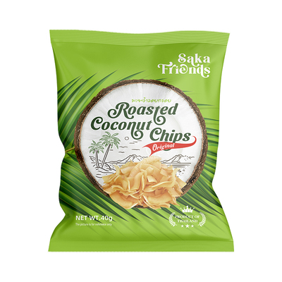 泰国进口原味椰子片非油炸更健康