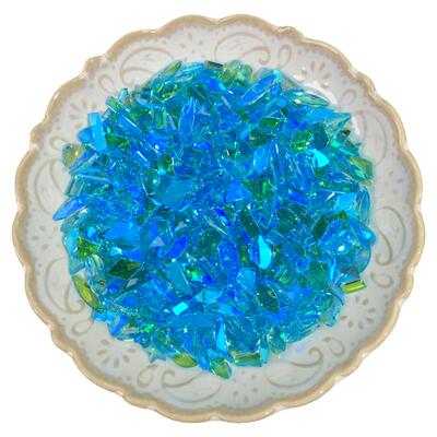 SUNLEAD冰透湖蓝极光幻彩美甲