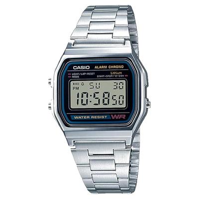 卡西欧学生手表男款小银块复古