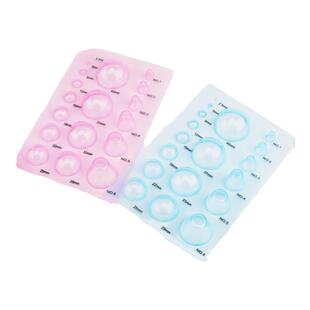 超轻粘土手工取泥器半圆形球形后脑勺模具软陶树脂黏土调色衡量尺