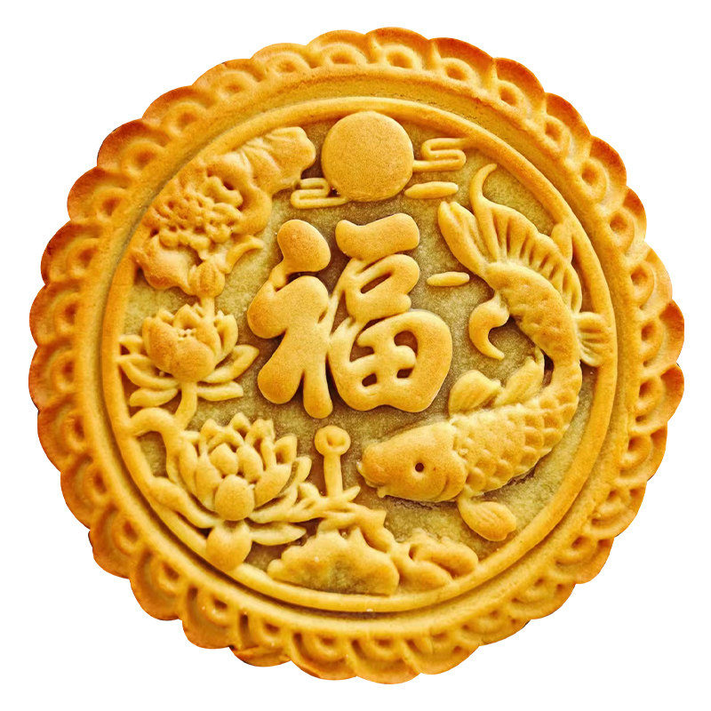 大号月饼模具手压式600g模型1模子300家用1000广式老式3一斤2商用
