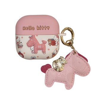 粉萌kt小马Freeclip2保护套7i适用于华为freeclip耳夹保护壳6i防掉盖新年粉色马pro4代苹果airpods4少女心se4