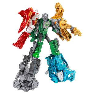 儿童恐龙变形玩具合体机甲机器人霸王龙金刚模型男孩6岁生日礼物