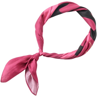 复古潮牌方巾抹胸丝巾发带女夏季防晒机车美式面罩棉围巾春秋披肩