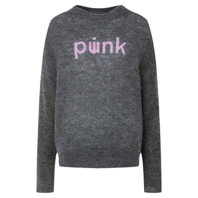 ALL BEINGS26SS新款灰色轻薄混纺羊驼毛针织套头衫内搭外穿上衣女