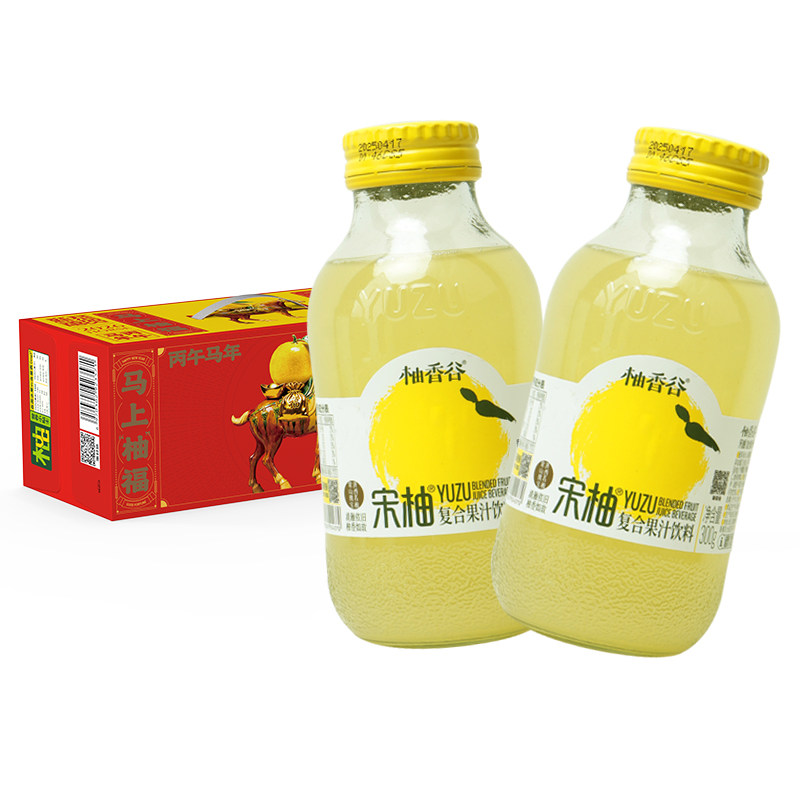 柚香谷宋柚清爽解腻饮品香柚常山果味/风味/果汁饮料