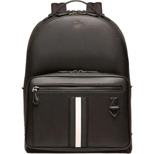 【自营】Bally/巴利明星同款MAVRICK男士经典条纹双肩包6238746