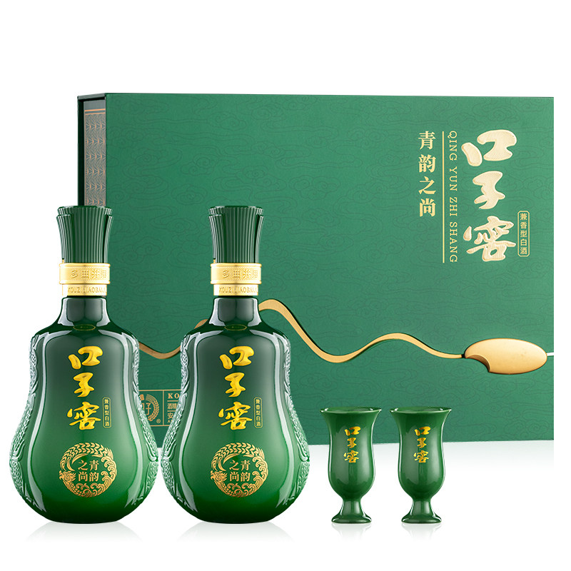 口子窖青韵之尚50度白酒礼盒送礼