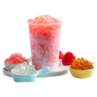 广禧脆波波寒天晶球免煮脆啵啵椰果粒珍珠奶茶店专用冰粉小配料