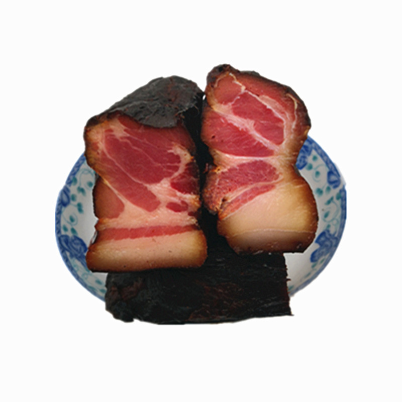 湖南农家柴火烟熏前腿斤装腊肉