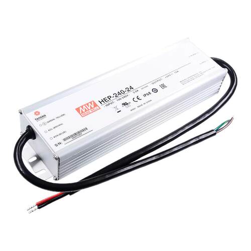 HEP-240明纬电源12A/15A/24A/36A/48A/54A工业IP68抗恶劣环境W