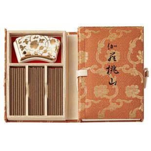 日本香堂NipponKodo礼盒装集合伽罗系列沉香寿山森之香檀香线薰香