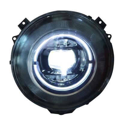 奔驰大G几何大灯改新款高配车灯