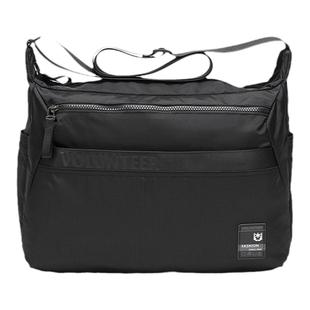 休闲男士单肩包大容量帆布斜挎包牛津布男包运动包包户外轻便背包