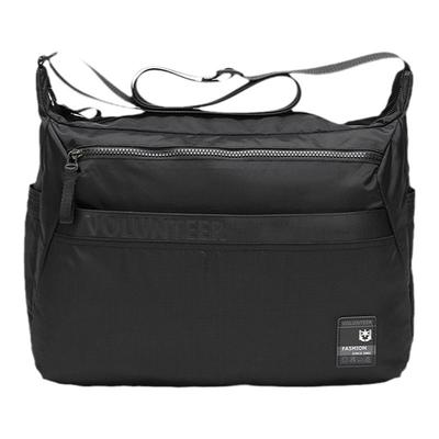 休闲男士单肩包大容量帆布斜挎包