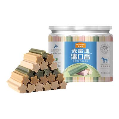 麦富迪清口香磨牙棒220g/罐
