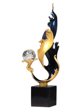 轻奢高档办公室摆件客厅