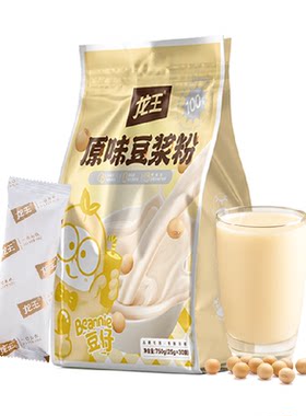 龙王原味甜味豆浆粉儿童学生早餐
