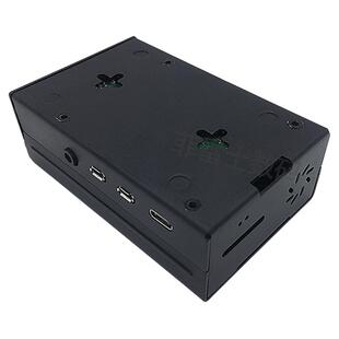 树莓派金属4代外壳Raspberry Pi 4代铝合金盒子4b主板散热壳配件