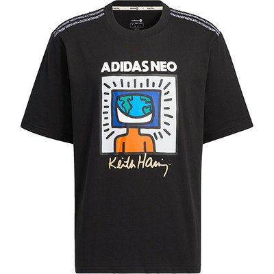 Adidas/阿迪达斯正品当季新款运动休闲圆领男子短袖T恤HD7267