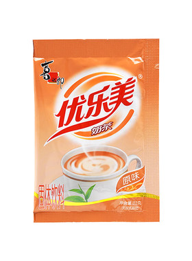 忧乐美奶茶冲饮小包装奶茶粉袋装速溶冲泡原味草莓秋冬热饮麦香