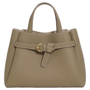 百丽包包女托斯卡纳真皮质感头层牛皮妈妈红色婚包手提包X9269DX3