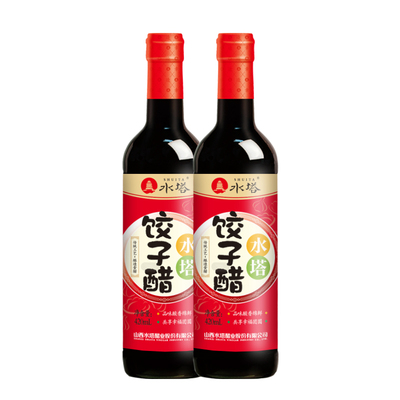 水塔饺子醋陈醋420ml*2