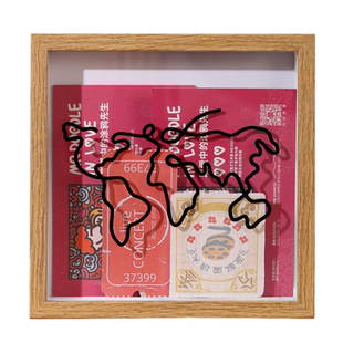 放票根的相框票据收纳票根机票旅行票根收集演唱会票根时光碎片