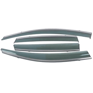 适用25款五菱星光730晴雨挡不锈钢亮条车窗雨眉遮雨防雨挡雨板