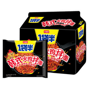 今麦郎麻酱火鸡面奶油火鸡面一袋半火鸡面方便面整箱批发泡面拌面