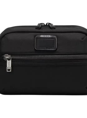 TUMI/途明洗漱包化妆品收纳包差旅整理包小包盥洗包黑色出差男包