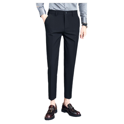 男士裤子西服裤修身秋季商务