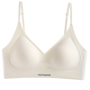 美背内衣女小胸聚拢显大无痕u型露背专用隐形2026新款爆款文胸罩