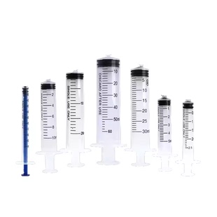 一次性水针筒光冲洗器球囊式水手打光1ml螺口玻璃钢式针管注射器