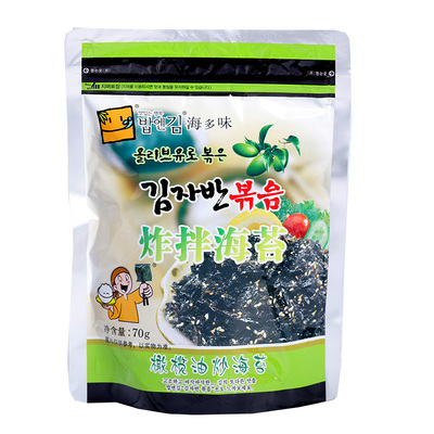 韩式拌饭儿童海苔炸拌海苔海多味