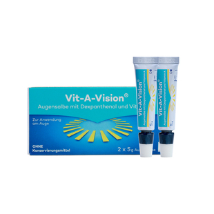 【自营】Vit-A-Vision 眼膏缓解眼疲劳干涩重度干眼症5G*2支/盒