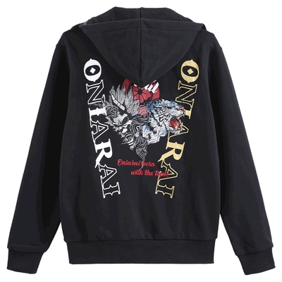 冬季开襟男士卫衣新品