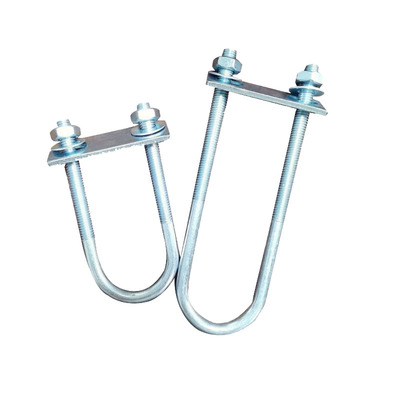 无锡M10加长碳钢镀锌U型螺栓抱箍